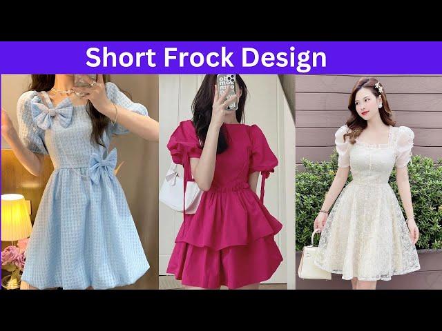 Short Frock Design | Korean Short Frock Design | New Frock Design | Worldwide Dresses Design