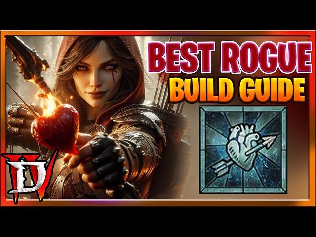 Diablo 4 Season 4 Best Rogue Build Guide : HeartSeeker Rogue (Endgame Pit Pushing Build)