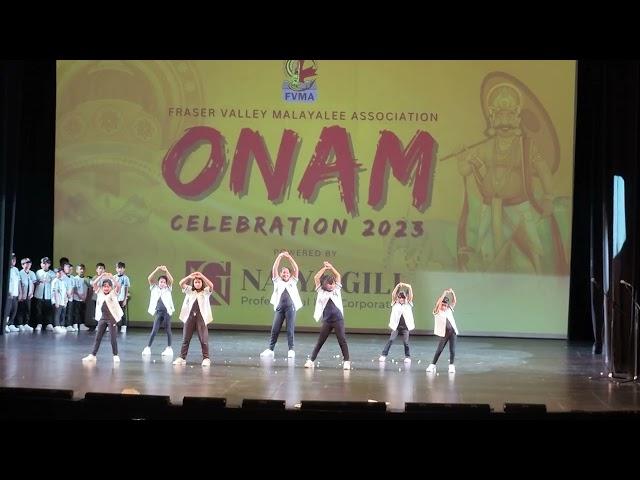 FVMA Onam Celebration 2023 | Abbotsford Canada | Kids Dance | Fast Feet Dance School