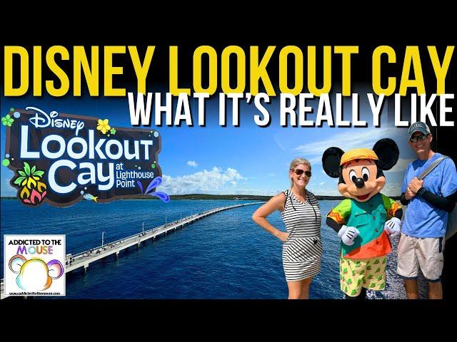 Lookout Cay at Lighthouse Point, Disney Cruise Line's Newest Island Destination | Inaugural Cruise