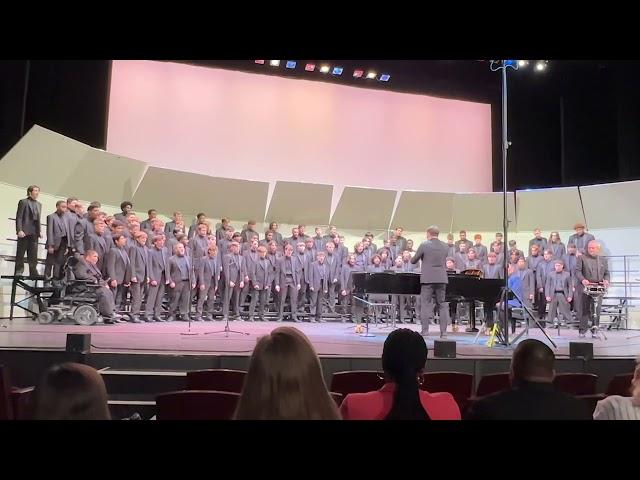 Wylie East HS Varsity Tenor-Bass Chorus: “March of the Kings” Parker/Shaw, 2024 SWACDA Convention