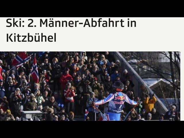 Ski Alpin Men's Downhill Hahnenkamm Highlights 2024