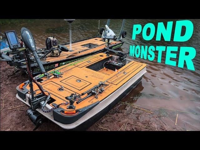 Pond Prowler 8 'Monster' Conversion | Plastic bass boat