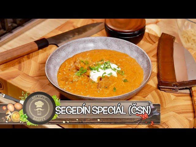 BEST SEGEDINE GOULASH SPECIAL ACCORDING TO AN OLD COOKBOOK! (ČSN) YOU NEED TO SEE AND TASTE IT!