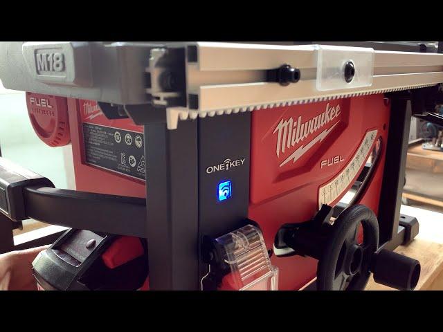 Milwaukee M18 FTS 210 Cordless Table Saw / Unpacking &Test Cuts / Making Raised Panel Cabinet Door