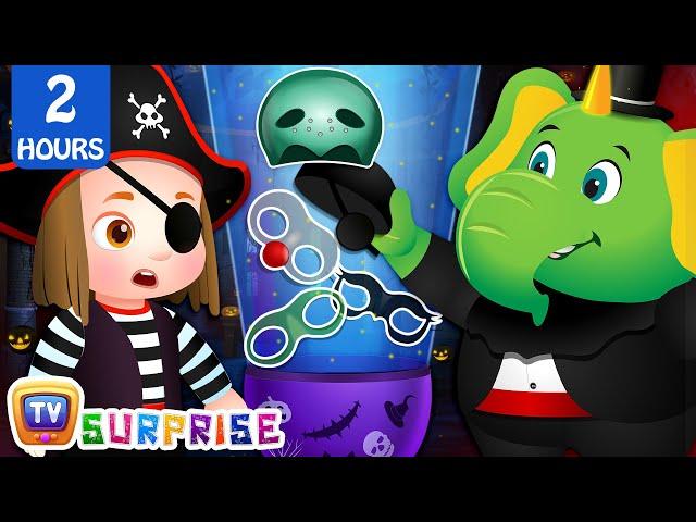 Halloween Trick or Treat Costumes + More ChuChu TV Surprise Eggs Learning Videos For Kids