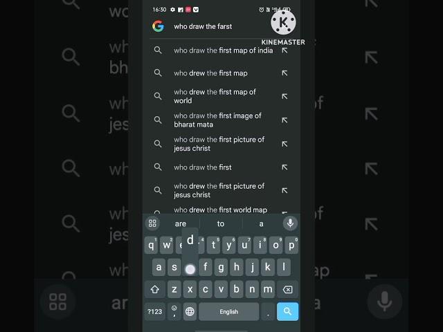 Who draw the first drawing in the world search in Google #shorts