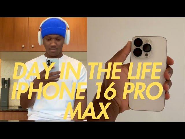 iPhone 16 Pro Max | A Productive Day In The Life Of A Full Time Content Creator