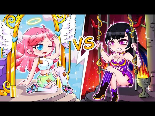 Anna & Lisa Choose The Gate of Heaven or Hell | Gacha Club | Ppg x Rrb Gacha Life