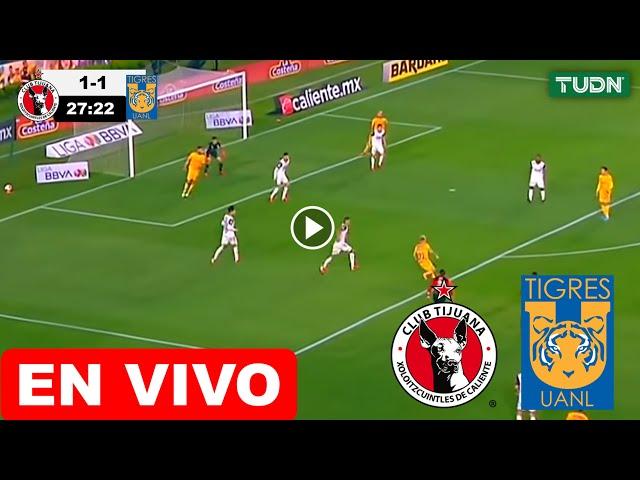 Tijuana vs Tigres EN VIVO donde ver y a que hora juega xolos vs felinos pronostico Liga MX 2023 hoy