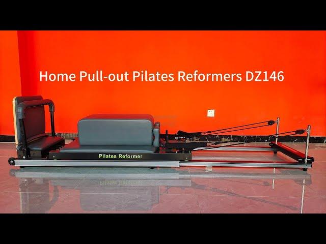 Tmax DZ146 Home Pull-out Pilates Reformer Machine Equipment  #pilatesworkout #pilatesreformer