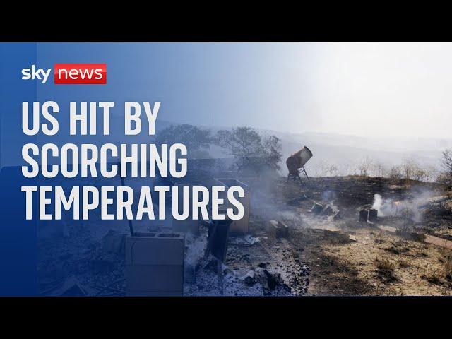 Extreme weather: US hit by scorching temperatures