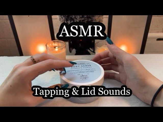 ASMR Tapping & Lid Sounds! No Talking