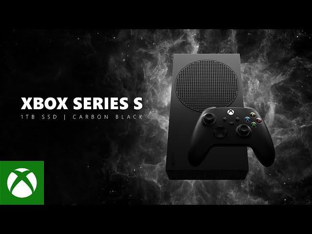 Xbox Series S Carbon Black 1TB SSD  - World Premiere Announce Trailer