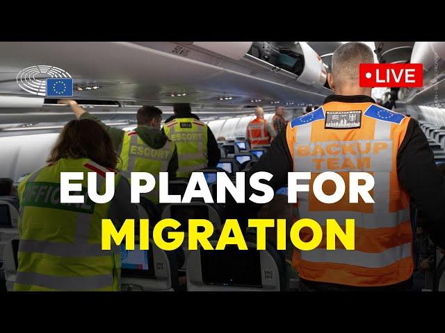 Parliament debates new EU migration rules