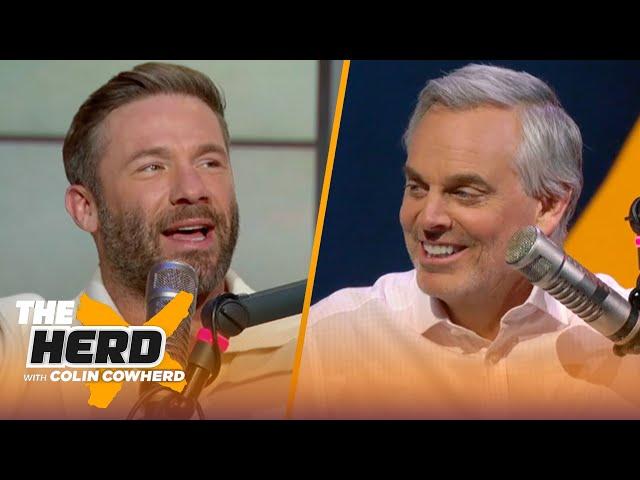 Julian Edelman on odds of coaching with Belichick, Drake Maye, Chiefs-Bills reaction | THE HERD