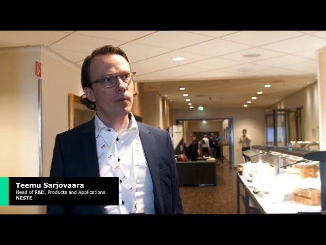 Teemu Sarjovaara, Head of R&D, Products and Applications at Neste Corporation