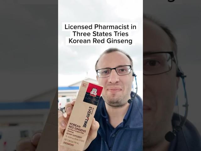 #ad Licensed Pharmacist in Three States Tries Korean Red Ginseng!