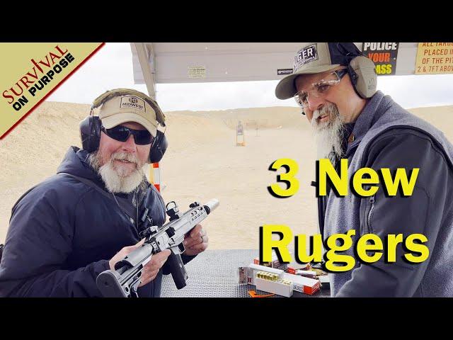 Shooting 3 New Ruger Firearms - 2023 SHOT Show