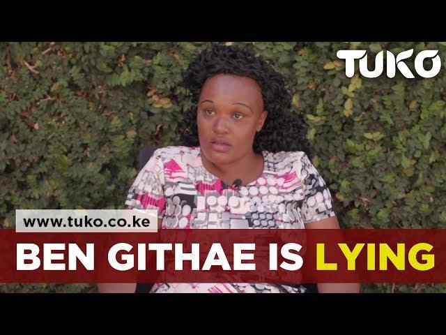 Ben Githae's Baby Mama Accuses Him Of Lying | Tuko TV