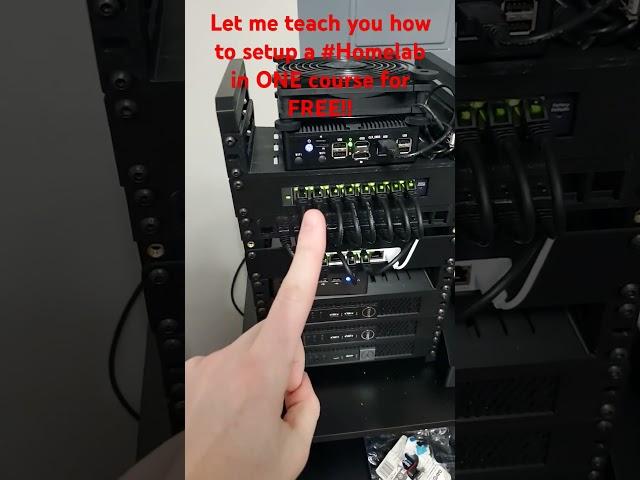 How to setup a Homelab #homelab #computer #informationtechnology
