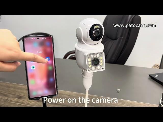 V360pro WIFI Bulb Camera smartphone setup installation video