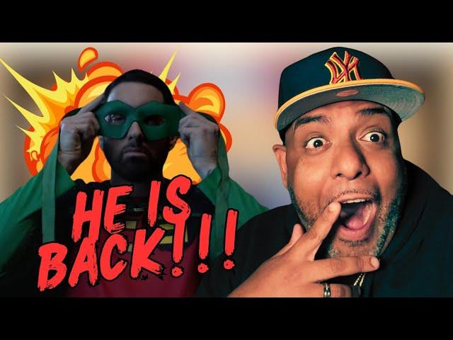 HE IS BACK BACK!!!! | Eminem - Houdini [Official Music Video] | REACTION!!!