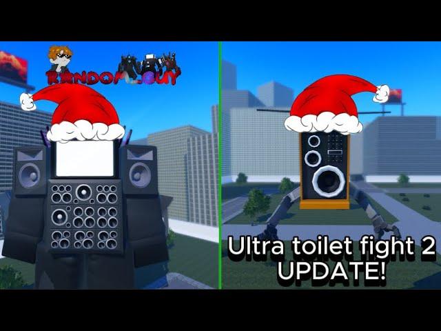 Roblox ultra toilet fight new update 4.0 showcase /sub to @UTCMPLAYZ ,@SuchCoolness