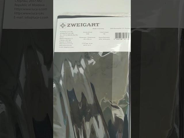 НОВИНКА!!!Аїда Zweigart 16 каунт #схемоманія #оксана_степанчук