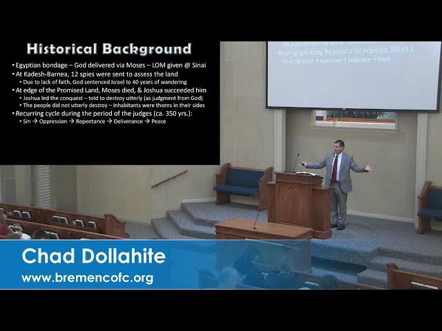 Chad Dollahite - 12/08/24 - p.m. - The Prayer of Jehoshaphat - 2 Chronicles 20