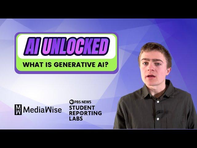 AI Unlocked: What is generative AI?