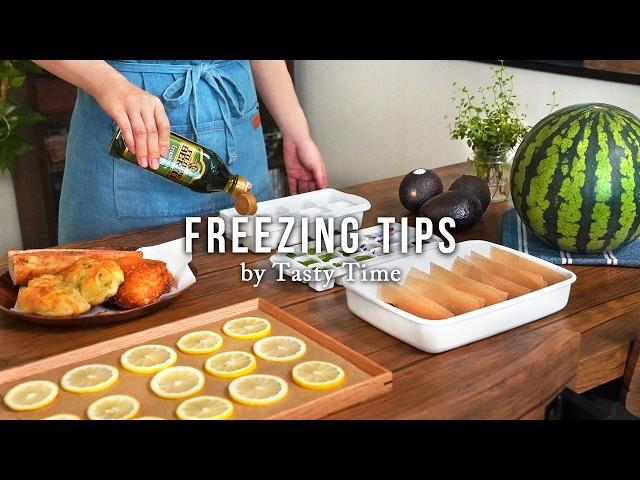 15 Food Freezing and Storage Methods／ Freezing Tips To Save Time And Money