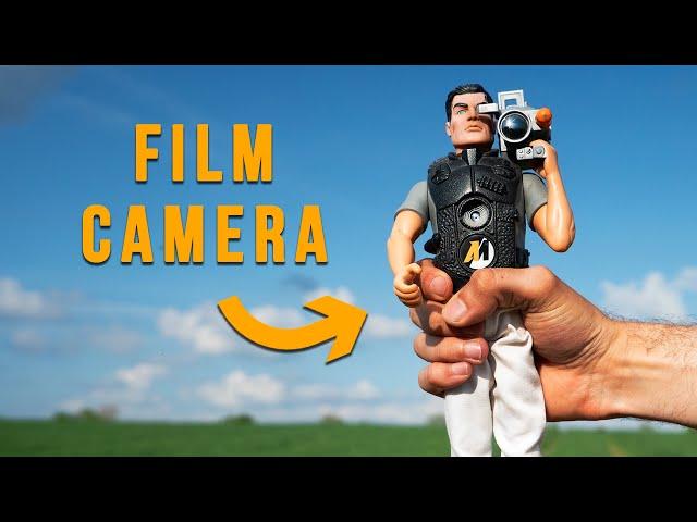 This Tiny Man Is A Film Camera