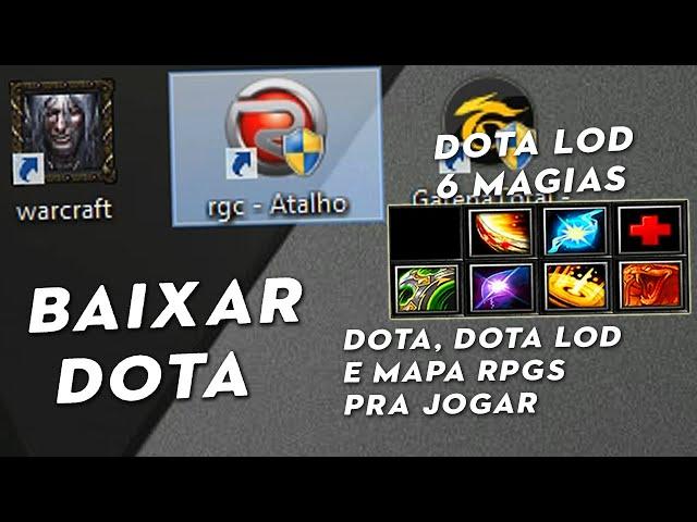 Como Baixar DotA e Configurar pra Jogar