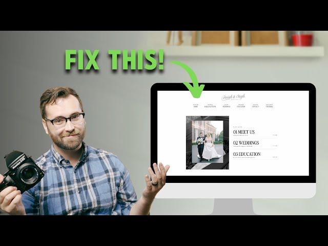 3 MASSIVE Wedding Photography Website Mistakes To Avoid