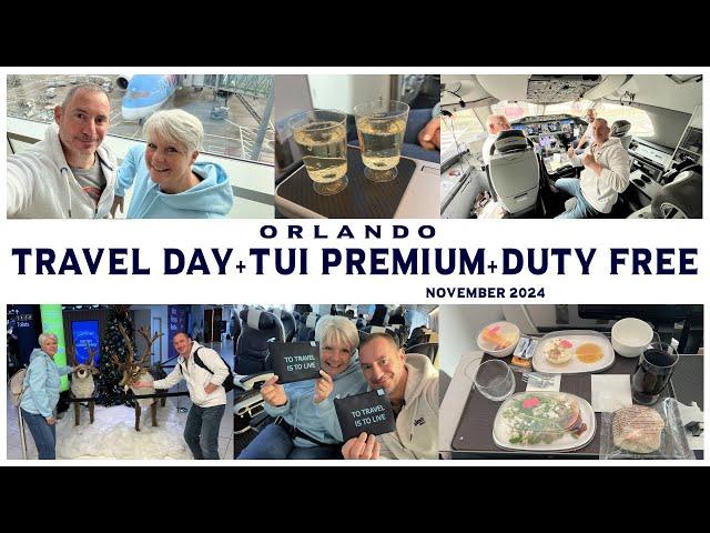 TRAVEL DAY! Birmingham to Florida with TUI Premium | Duty-Free + Flight