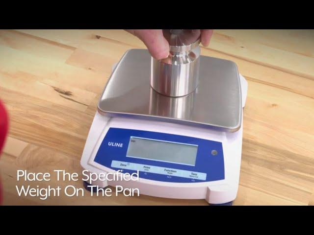 How to Calibrate Uline Balance Scales