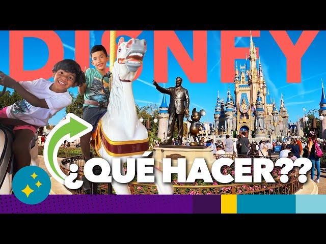 QUÉ HACER en MAGIC KINGDOM con NIÑOS y adultos también!  Tips Disney World