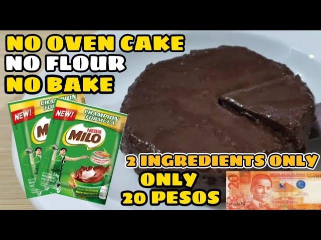 20 PESOS NO OVEN CAKE l NO BAKE l 2 INGREDIENTS ONLY