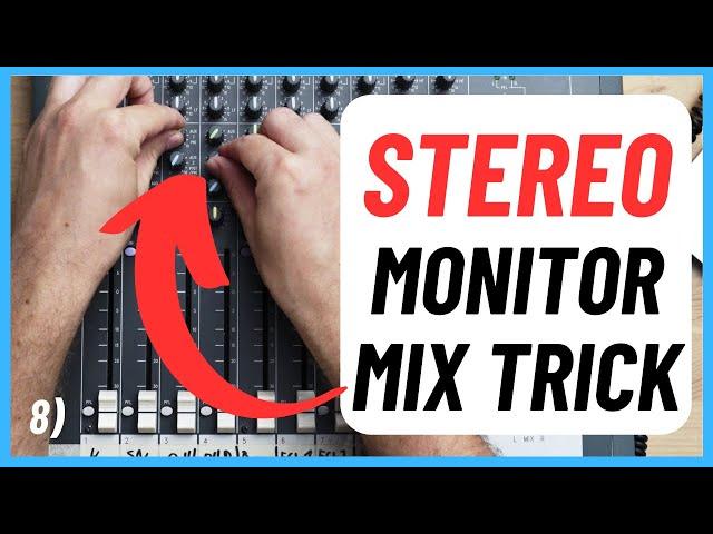 MISCHPULT BEDIENUNG - Part 8 Monitor Lautsprecher und In Ear Mix für Musiker einstellen