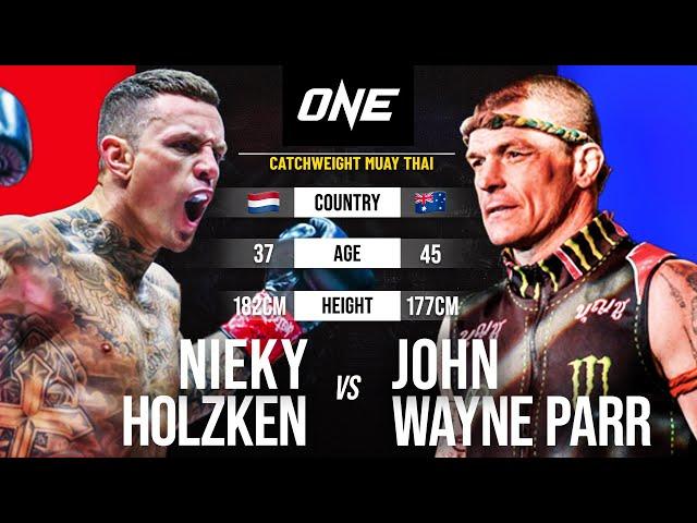 LEGEND VERSUS LEGEND  Nieky Holzken vs. John Wayne Parr | Full Fight Replay