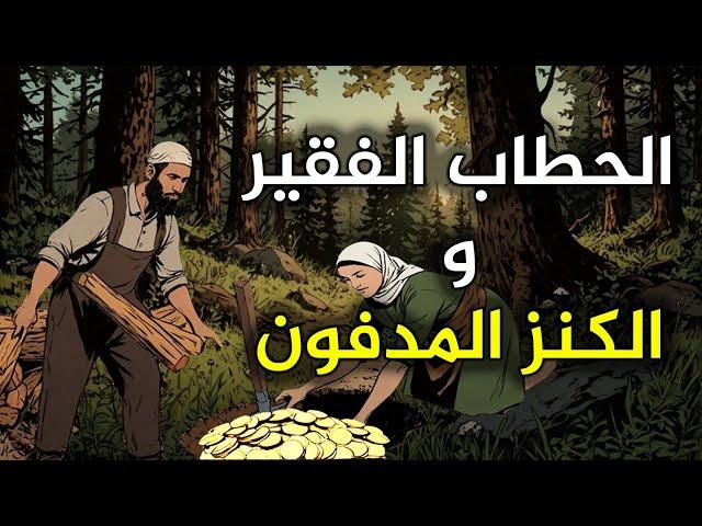 قصة الحطاب الفقير والكنز المدفون ، من القصص الواقعيه قبل النوم،قصة ستغير حياتك