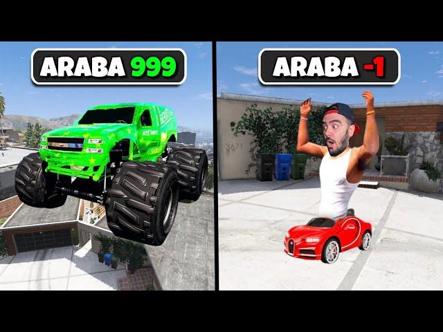 HER KAZA YAPTIGIMDA ARABAM KÜÇÜLÜYOR - GTA 5 MODS