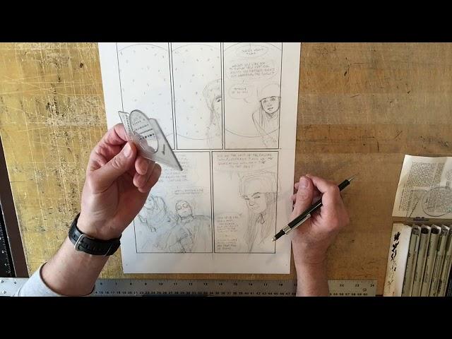 Terry Moore: How to Letter Comics... By Hand!