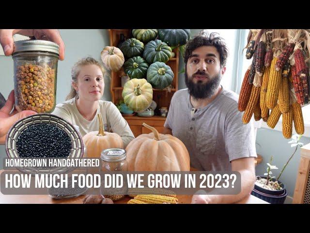 How much food did we grow in 2023?