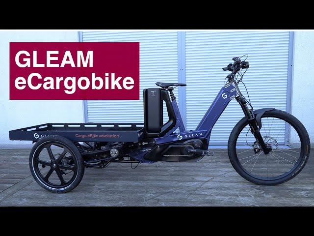 Gleam E-Lastenrad eCargobike heavy duty