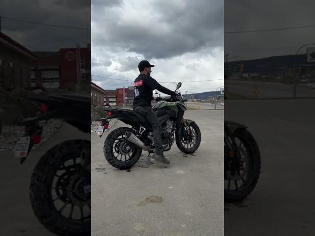 SOUND TEST 2022 CB500X With The Scorpion Exhaust