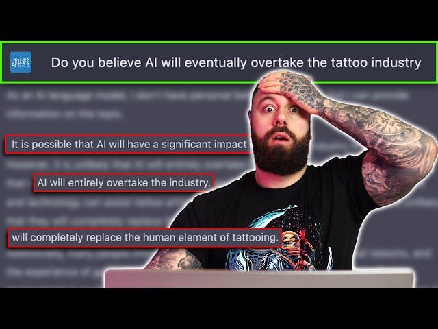 How A.I. & ChatGPT will CHANGE the Tattoo Industry!