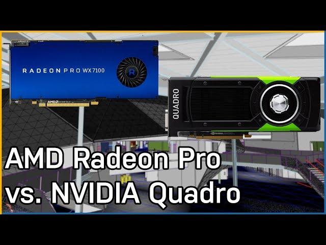 AMD Radeon Pro vs. NVIDIA Quadro: Workstation Performance