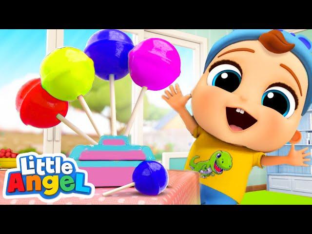 Lollipop Song | Little Angel Kids Songs & Nursery Rhymes